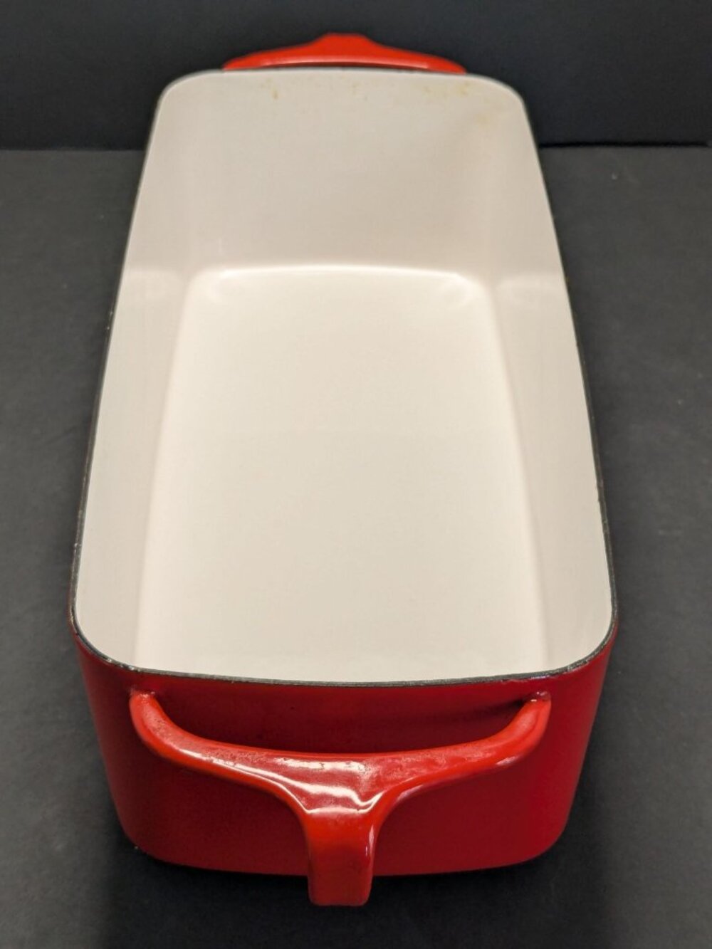 Dansk Kobenstyle Red Enamelware Loaf Pan By Jens Quistgaard Vintage Bakeware See